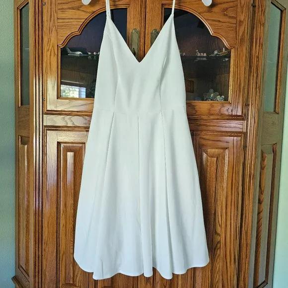fit and flare bridal shower dress Black Mini Turtleneck Dress main image 0